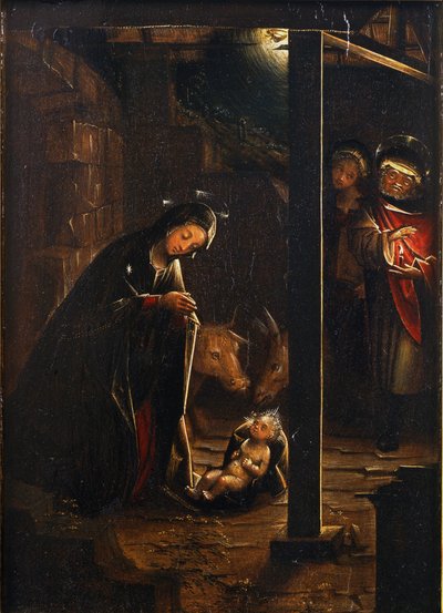 Nativity in Nocturnal Light by Defendente Ferrari
